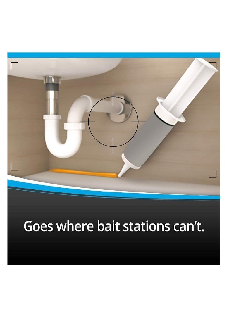 Combat Max Ant Killing Gel 27 Gram Fast Acting Ant Killer Eliminates Ants and Entire Colony Indoor Outdoor Ant Control Precision Gel Bait for Kitchen Home Entry Points Long Lasting Protection - Image 2